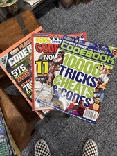 Set Of 3 Video Game Code Books