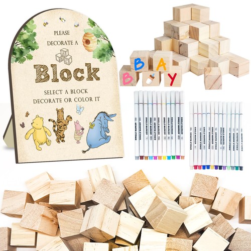 Winnie Baby Shower Games Kit, The Pooh Baby Shower Decor, Winnie Babies Games... - Picture 1 of 7