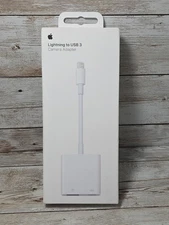 Genuine OEM Apple Lightning to USB 3 Camera Adapter A1619 - MX5J3AM/A