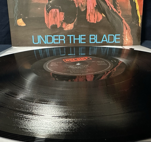 TWISTED SISTER "Under The Blade" GERMANY 1st Press w/insert inner Top Shelf NM - Picture 2 of 11