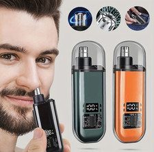 1PC USB Rechargeable Nose Ear Hair Trimmer: Portable Electric Grooming Tool