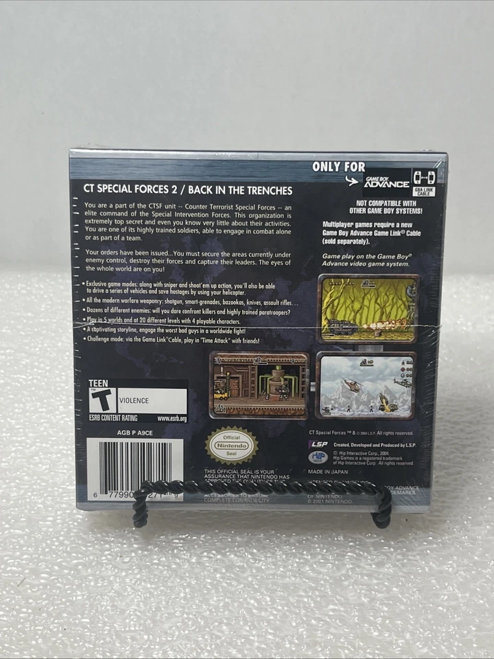 CT Special Forces 2: Back in the Trenches (GBA, 2004) – Factory Sealed, Mint - Image 3 of 4