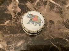 Vintage Wedgwood Clio Trinket Box, 1992 Bone China Jewellery Box, Made in