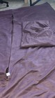New ListingMade By Chooty.com Plum Velore King Duvet Cover 1 King Sham Zip Close. 91x78