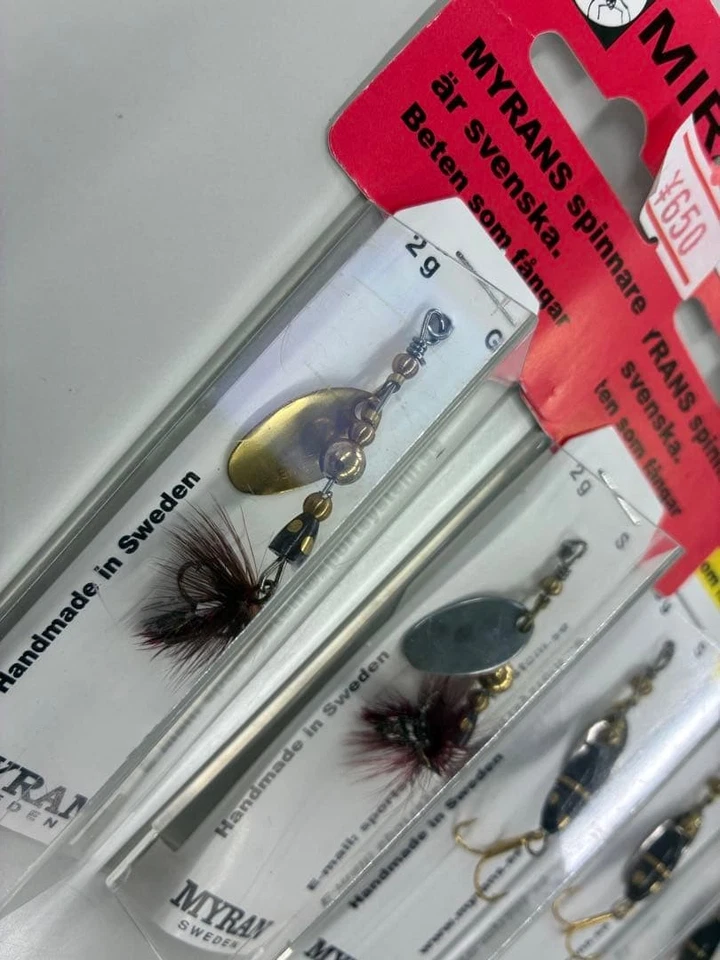 MYRAN Spinner Mira 2g & Panther 3g Set, Forellenangeln, Yamame, Iwana - Bild 3 von 4