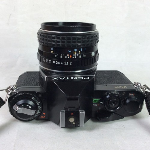 Pentax MV 35mm SLR Camera BLACK with 50mm Lens Checked Tested - Great condition - Picture 22 of 24
