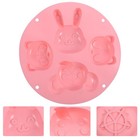 3pcs Kuchen Backform Silikonkuchen Fondant Form Tierform Schokolade machen