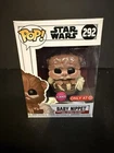 FUNKO POP ! BABY NIPPET 292 FLOCKED TARGET EXCLUSIVE STAR WARS U01