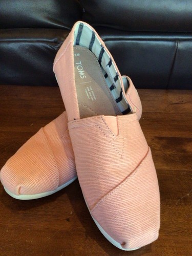 Toms Alpargata Slipper Damen rosa Ballerinas Freizeit 1000050419-11 Größe 9,5