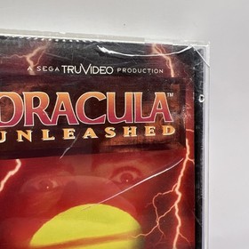 Dracula Unleashed (Sega CD, 1993) Complete! CIB! No Reg Card