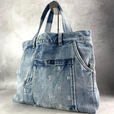 Stussy Blue Canvas Bag Stüssy X Porter Yoshida Beach Tote Bag Made