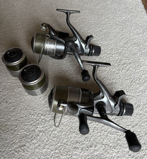 ✅2x Shimano AERO Super BaitRunner 10000 XTE & Spools ~ Carp Fishing Reel ~ VGC