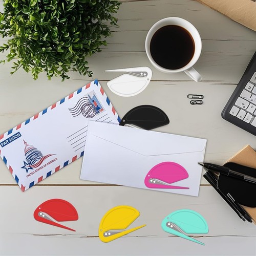 6 Pack Letter Opener Envelope Slitter – One Size, 6 Color Style A - Picture 4 of 6