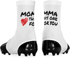 Spats/Football Cleat Covers 1 Pair - Laces Covers/Wraps for Football, Baseball