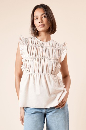 Dorothy Perkins Stone Top Womens Casual Tops