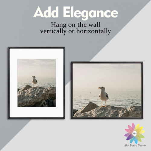 Passepartoutbrett Mitte, 11x14 Aluminium Bilderrahmen - Displays 8x10 mit Passepartout und 11X1 - Bild 3 von 12