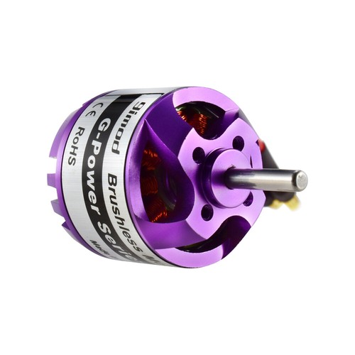 D2830 750/850/1300KV 3.175mm Brushless Outrunner Motor 2-4S for RC Multicopters - Picture 4 of 11