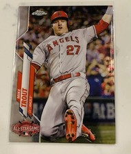 2020 Topps Chrome Mike Trout All Star Game # U 69