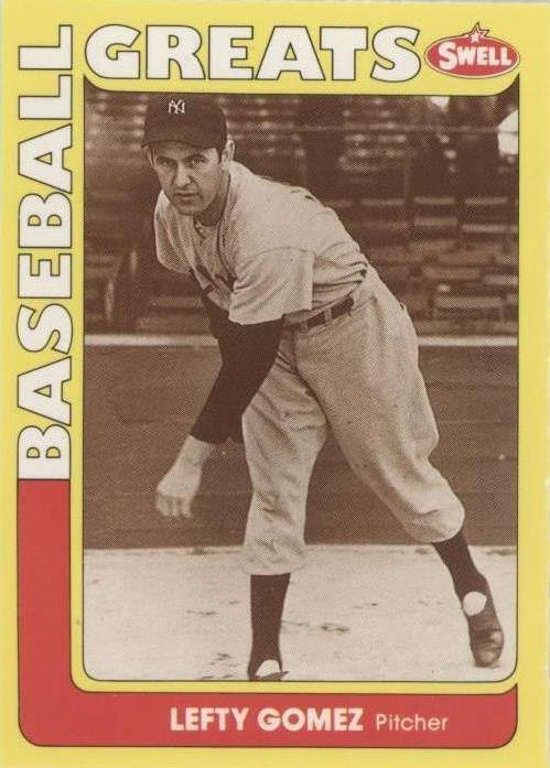1991 Swell Baseball Greats - Lefty Gomez #129 - 1 of 1