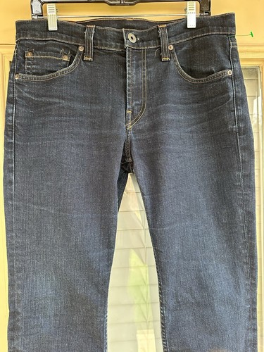 J Brand Jeans 33 Canyon Slim Straight Leg Dark Wash Blue Denim Größe 33X34 - Bild 2 von 11