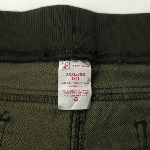 No Boundaries Jogger Pants Womens 3XL Camo Camouflage Skinny Crop High Rise - Picture 11 of 16