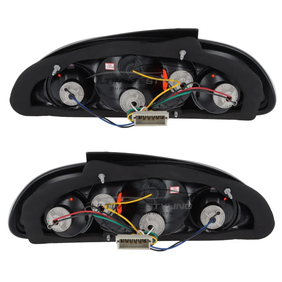MG MGF Rear Lights Lexus Style Black Upgrade 1995-2002 Back Custom Tail Trophy - image 4 of 4
