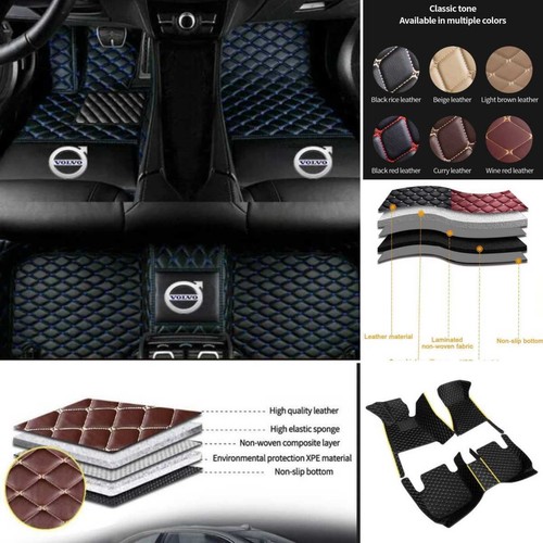 For Volvo XC40 XC60 XC70 XC90 Car Floor Mats Carpets Custom All Weather Rugs - Imagen 6 de 30