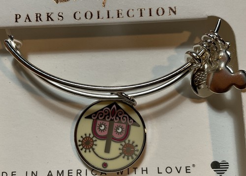 Disney Alex And Ani It’s A Small World Double-sided Bracelet NEW - Picture 2 of 4