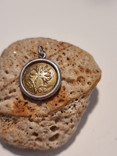 Ilias Lalaounis 2009 Charm Flower / Plant Leaping Gold 750 & Silver 925 Pendant. - Picture 7 of 8