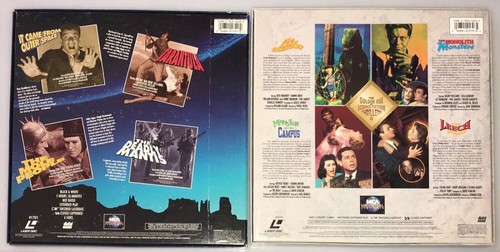 THE GOLDEN AGE OF SCIENCE FICTION THRILLERS 3-Laserdisc LD BOXED SET VERY RARE! - Picture 2 of 6