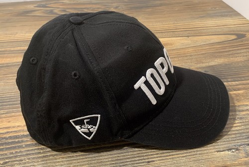 Top Golf Hat Cap Snap Back Black One Size Adjustable Top Golf Golfing Hat NEW - Picture 8 of 12