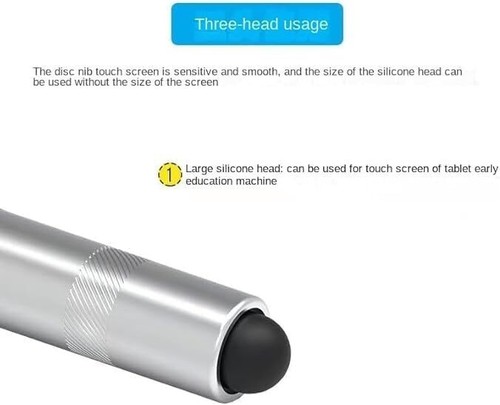 2pcs Universal Capacitive Stylus Pens, 3-in-1 Touchscreen Compatible - Zdjęcie 5 z 42