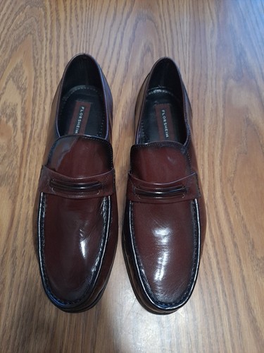 Florsheim Como schwarz kirschschwarz Herren Leder Mokassin 17089 Gr. 11 EEE Leder - Bild 2 von 11