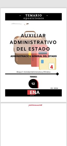 Temario Digital Auxiliar De Administración Del Estado - Imagen 4 de 5