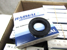 HARWAL 20x35x7 20mm X 35mm X 7mm Metric Oil Seal Type ADL Spring Nitrile NBR