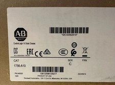 1756-A10 Allen-Bradley New Ser/C ControlLogix 10 Slots Chassis 1756A10