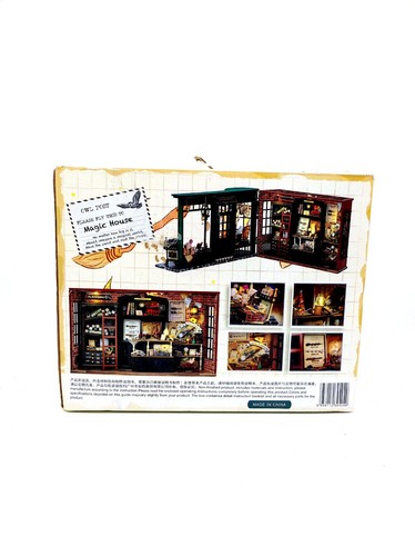 TOPBSFARNY DIY Miniatur Puppenhaus Harry Potter Holz Vintage Magic BASTLER SET - Bild 2 von 6