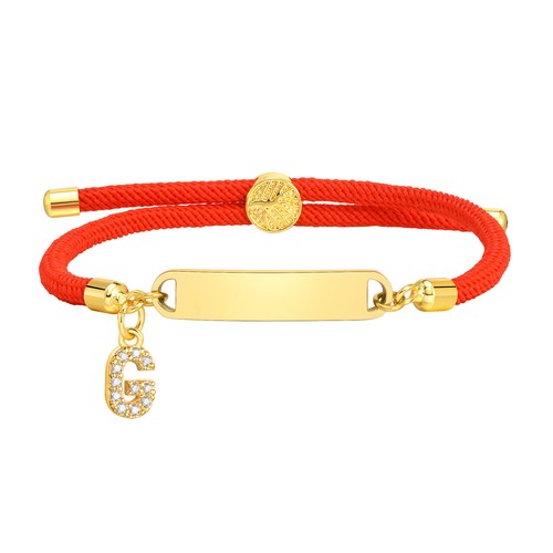 Personalized Name Birthdate Bracelets A-Z Initial Letter Bracelet Gift to Girls - Picture 26 of 45