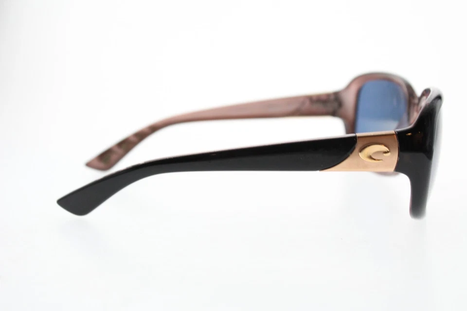 Costa Del Mar Gannet preto hibisco polarizado GNT 132 58/17-135 mm arranhado - Imagem 4 de 4