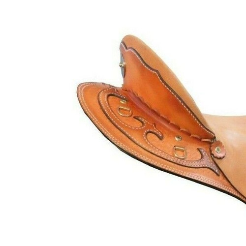 Half Breed- Australian Saddle Marken Fender Ledersattel 17" / Alle Größen / - Bild 3 von 5