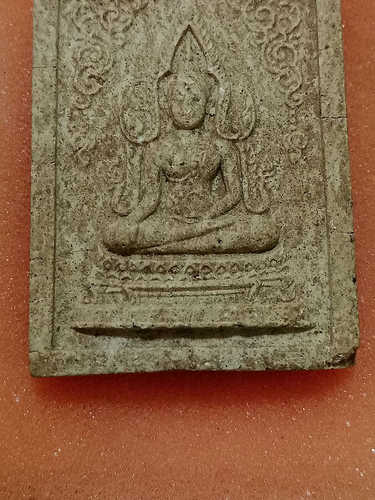 LP Kuay Wat Khositaram Phra Buddha Chinnarat Behind Rowel Talisman Thai Amulet - Picture 11 of 18