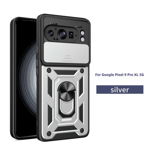 Funda protectora híbrida con soporte para teléfono Google Pixel 9 Pro XL 6 8 Pro 8A a prueba de golpes - Imagen 23 de 23