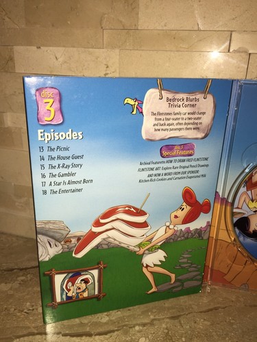 THE FLINTSTONES THE COMPLETE SECOND SEASON DVD - 第 5/5 張圖片