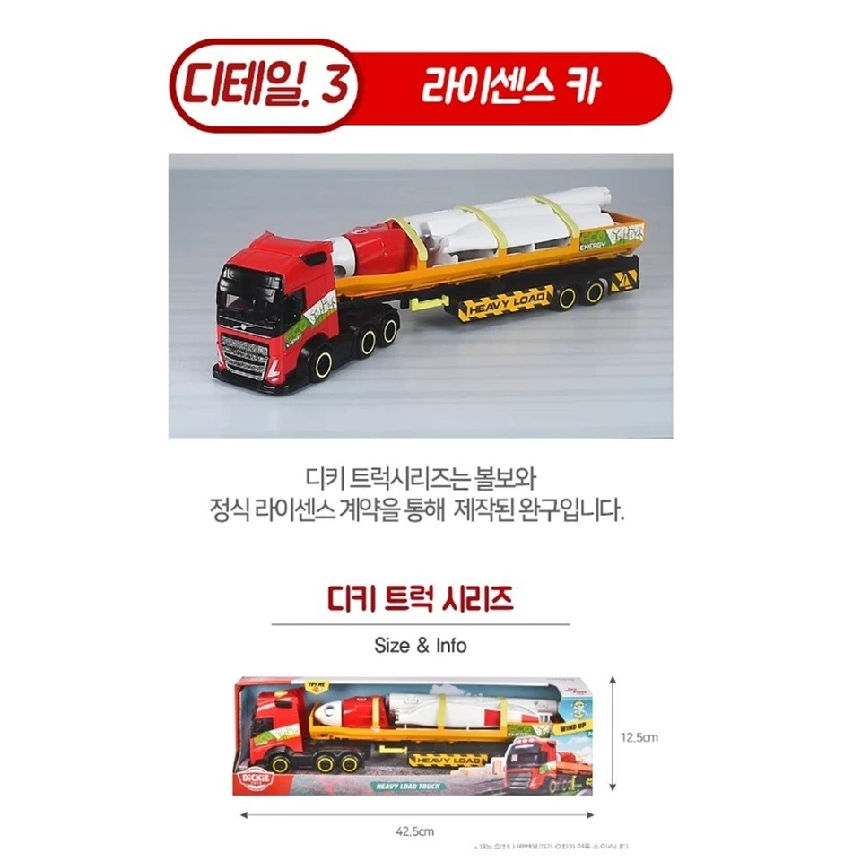 Dickie Toys SIMBA DICKIE GROUP HEAVY LOAD TRUCK Toy - Image 4 of 4