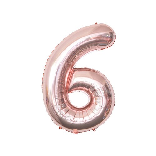 Number Balloons 32 & 40 inch Helium Air Large Foil Rose Gold Silver Gold - Picture 19 of 42