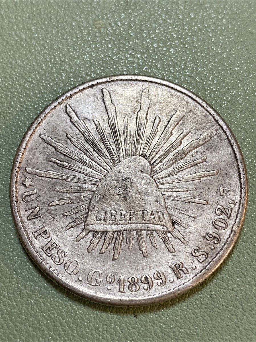 Silver.9027)メキシコ1ペソ銀貨