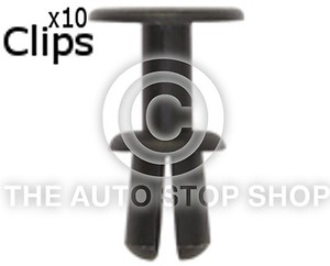 12645bm Pack of 10 Clips Plastic Rivets 7,8 A 8,8 MM BMW 5 Series Part No