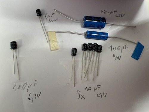Psion LZ64 Replacement Capacitor kit