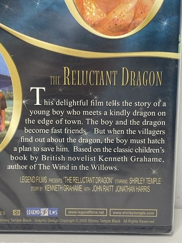 NEW! The Land Of Oz / The Reluctant Dragon (Dvd, Double Feature, Shirley Temple) - Bild 5 von 7