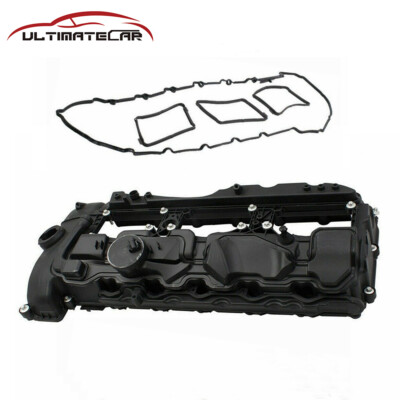 Engine Valve Cover with Gasket Set For 11127570292 For BMW 335i 640i 740i X3 X5
